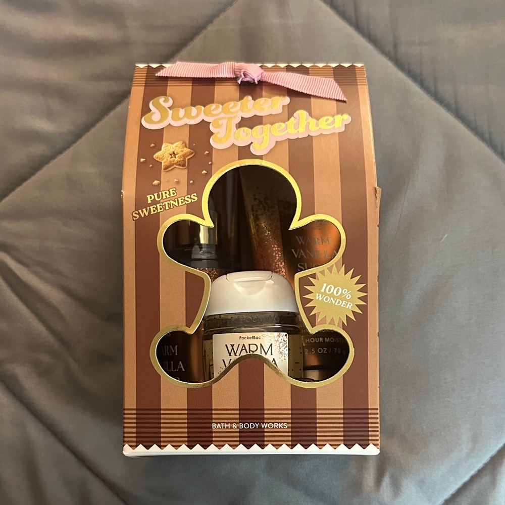 Bath & Body Works Warm Vanilla Gift Set